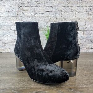 New Rag & Bone Drea Velvet Botties